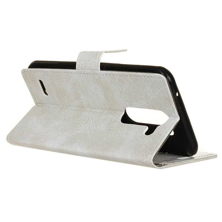 For LG X Mach Retro Crazy Horse Texture Horizontal Flip Leather Case with Holder & Card Slots & Wallet & Photo Frame