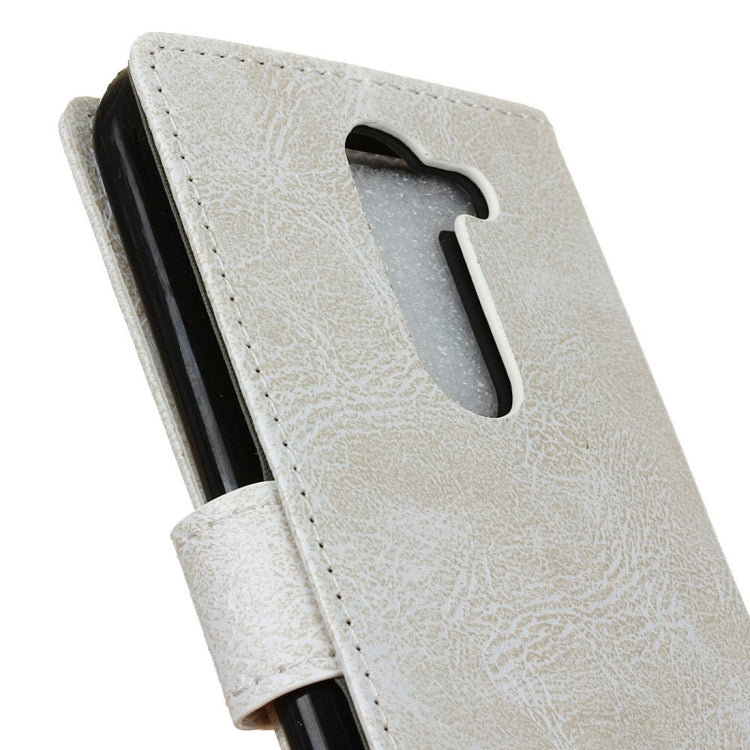 For LG X Mach Retro Crazy Horse Texture Horizontal Flip Leather Case with Holder & Card Slots & Wallet & Photo Frame