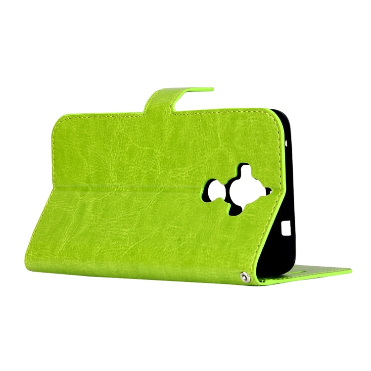 For Huawei Mate 9 Crazy Horse Texture Horizontal Flip PU Leather Case with Holder & Card Slots & Wallet & Photo Frame & Lanyard & Magnetic Buckle