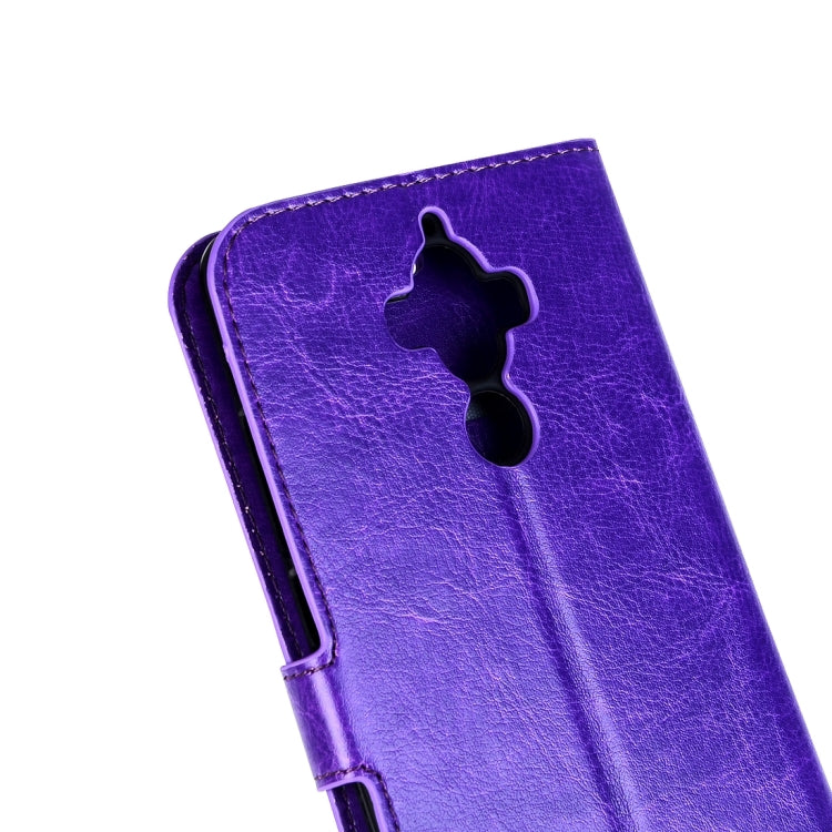 For Huawei Mate 9 Crazy Horse Texture Horizontal Flip PU Leather Case with Holder & Card Slots & Wallet & Photo Frame & Lanyard & Magnetic Buckle