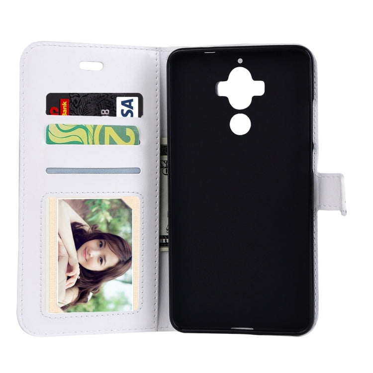 For Huawei Mate 9 Crazy Horse Texture Horizontal Flip PU Leather Case with Holder & Card Slots & Wallet & Photo Frame & Lanyard & Magnetic Buckle