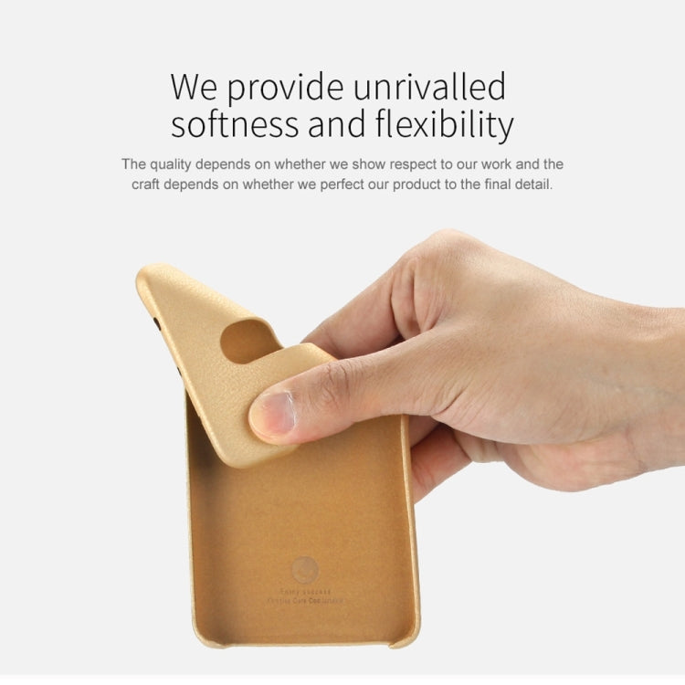 Lenuo for Xiaomi Redmi Note 4 Litchi Texture PU + PC Paste Skin Protective Case