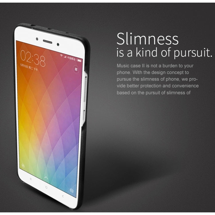 Lenuo for Xiaomi Redmi Note 4 Litchi Texture PU + PC Paste Skin Protective Case