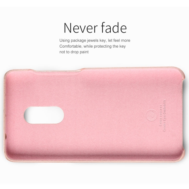 Lenuo for Xiaomi Redmi Note 4 Litchi Texture PU + PC Paste Skin Protective Case