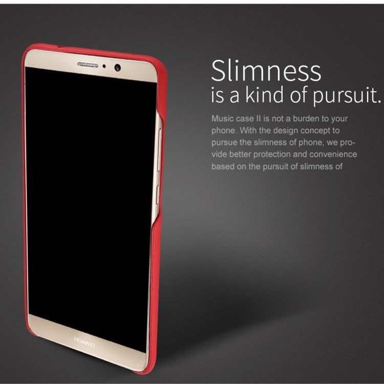 Lenuo for Huawei Mate 9 Litchi Texture PU + PC Paste Skin Protective Case