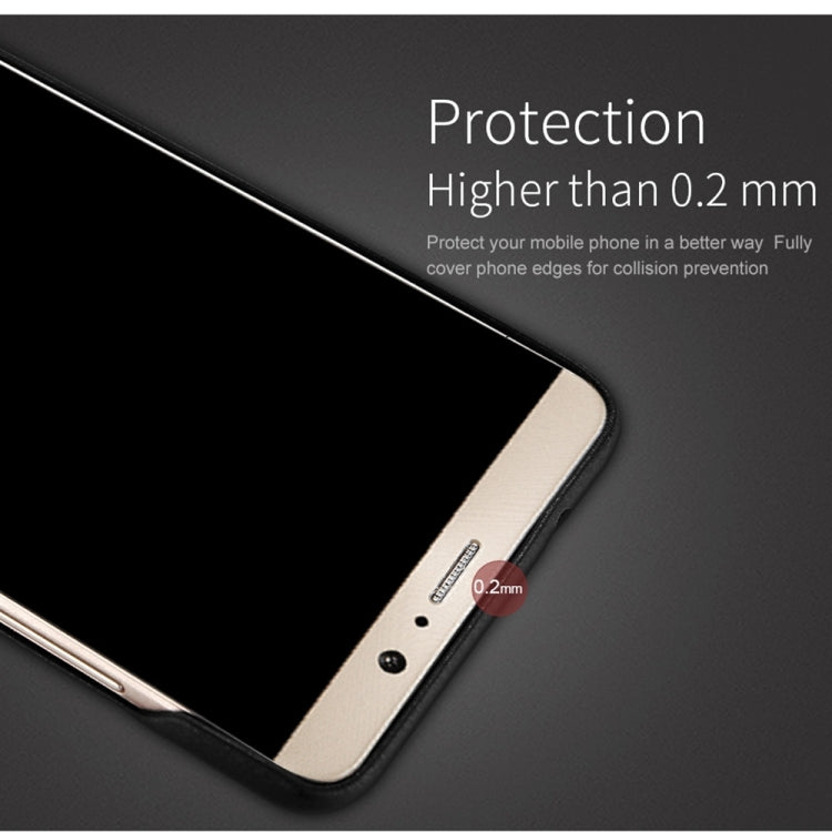 Lenuo for Huawei Mate 9 Litchi Texture PU + PC Paste Skin Protective Case