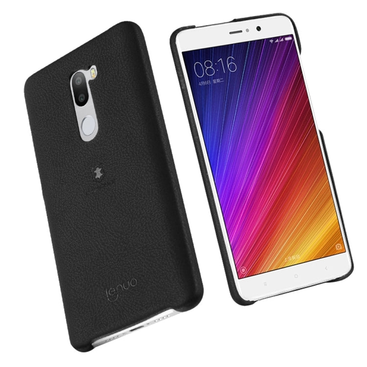 Lenuo for Xiaomi Mi 5s Plus Litchi Texture PU + PC Paste Skin Protective Case