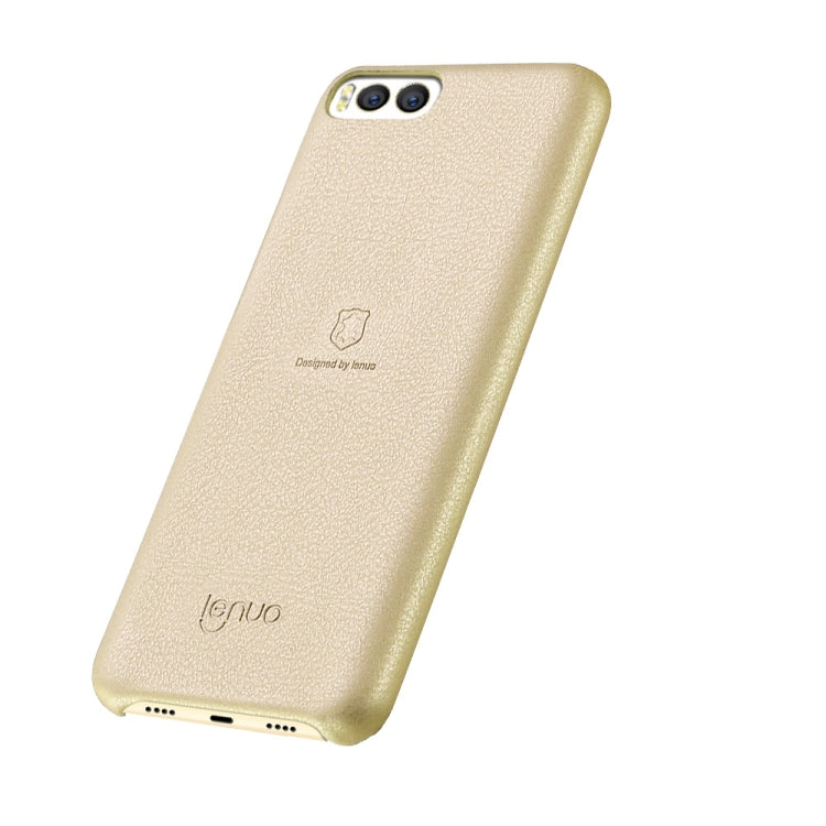 Lenuo for Xiaomi Mi 6 Litchi Texture PU + PC Paste Skin Protective Case
