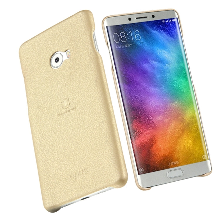 Lenuo for Xiaomi Note 2 Litchi Texture PU + PC Paste Skin Protective Case
