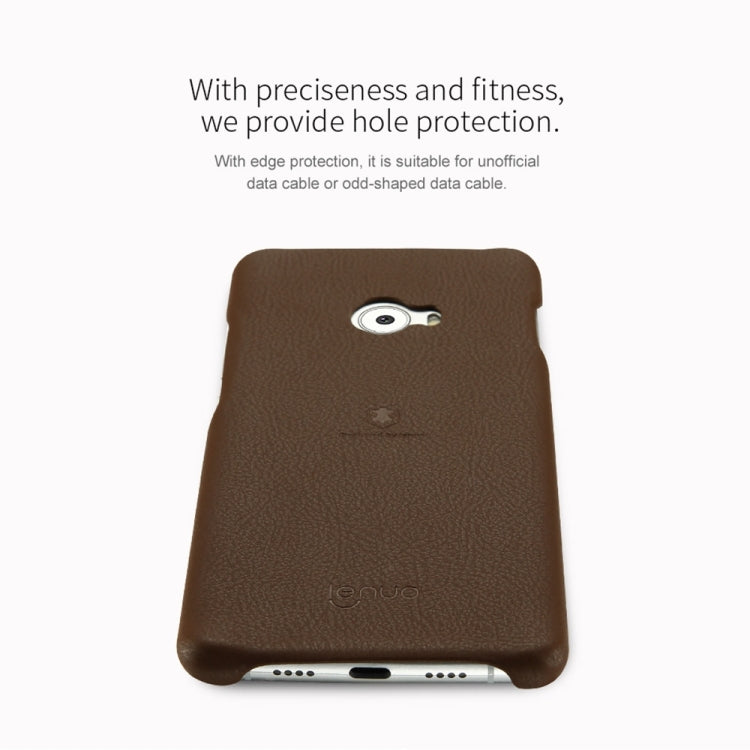 Lenuo for Xiaomi Note 2 Litchi Texture PU + PC Paste Skin Protective Case