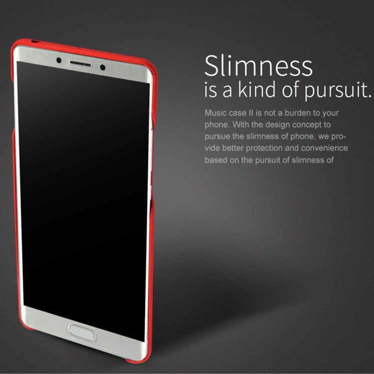 Lenuo for Xiaomi Note 2 Litchi Texture PU + PC Paste Skin Protective Case