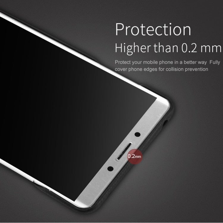 Lenuo for Xiaomi Note 2 Litchi Texture PU + PC Paste Skin Protective Case