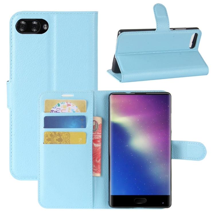For DOOGEE Mix Litchi Texture Horizontal Flip Leather Case with Holder & Card Slots & Wallet