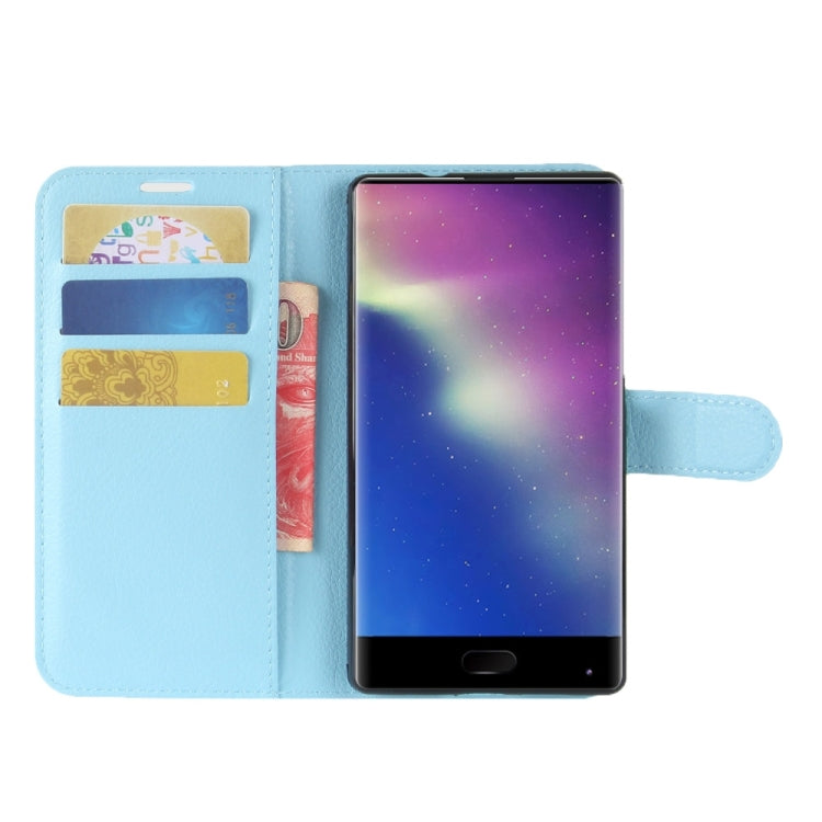 For DOOGEE Mix Litchi Texture Horizontal Flip Leather Case with Holder & Card Slots & Wallet