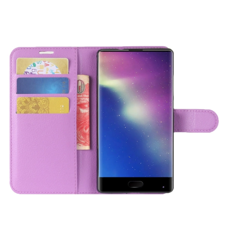 For DOOGEE Mix Litchi Texture Horizontal Flip Leather Case with Holder & Card Slots & Wallet
