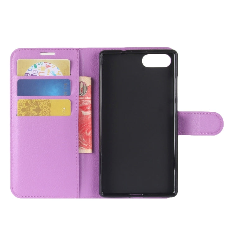For DOOGEE Mix Litchi Texture Horizontal Flip Leather Case with Holder & Card Slots & Wallet