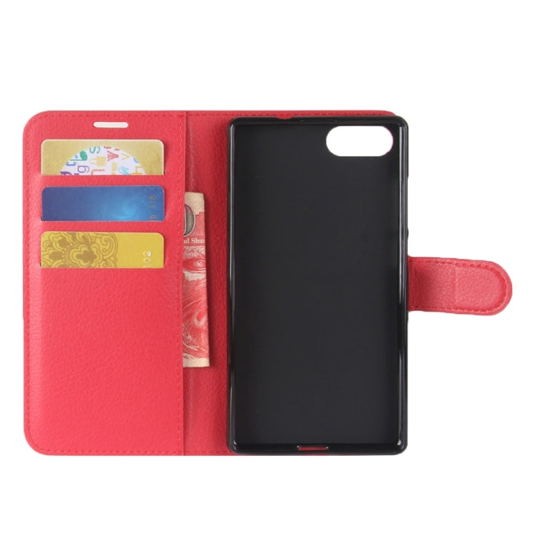 For DOOGEE Mix Litchi Texture Horizontal Flip Leather Case with Holder & Card Slots & Wallet