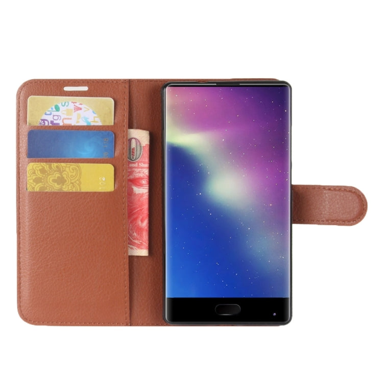 For DOOGEE Mix Litchi Texture Horizontal Flip Leather Case with Holder & Card Slots & Wallet