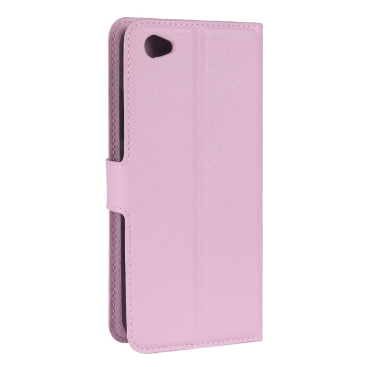 For Vivo X9s Litchi Texture Horizontal Flip Leather Case with Holder & Card Slots & Wallet