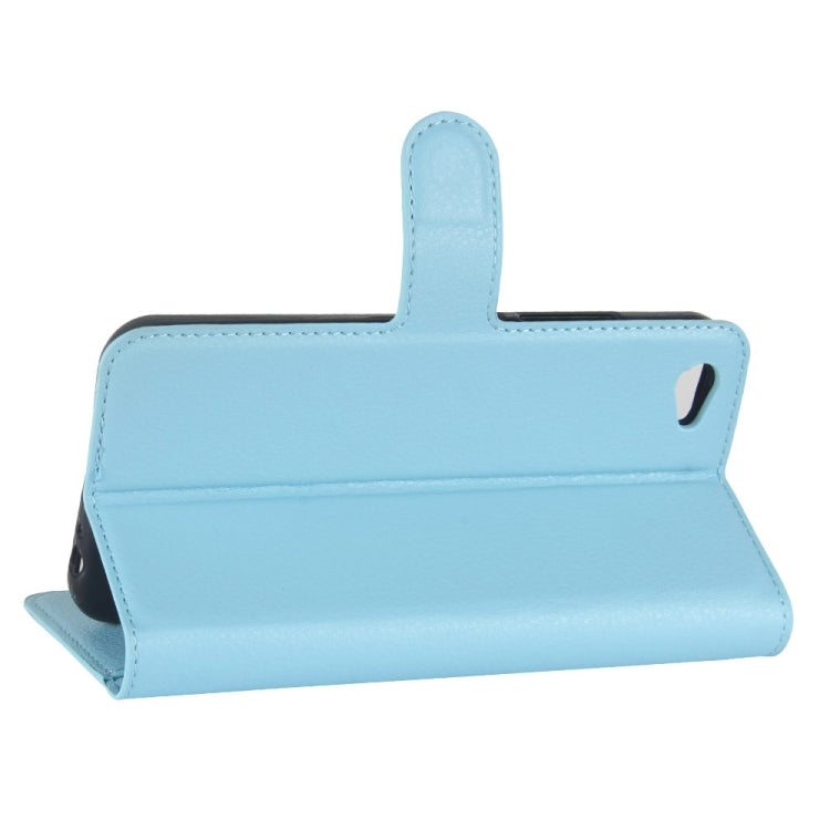 For Vivo X9s Litchi Texture Horizontal Flip Leather Case with Holder & Card Slots & Wallet