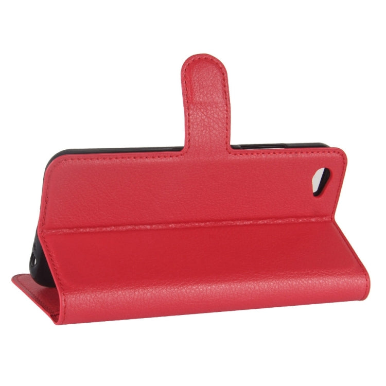 For Vivo X9s Litchi Texture Horizontal Flip Leather Case with Holder & Card Slots & Wallet