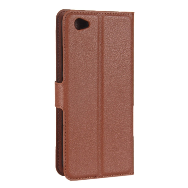 For Vivo X9s Litchi Texture Horizontal Flip Leather Case with Holder & Card Slots & Wallet