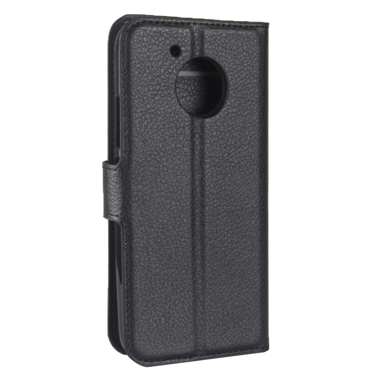For Motorola Moto E4 (US Version) Litchi Texture Horizontal Flip Leather Case with Holder & Card Slots & Wallet