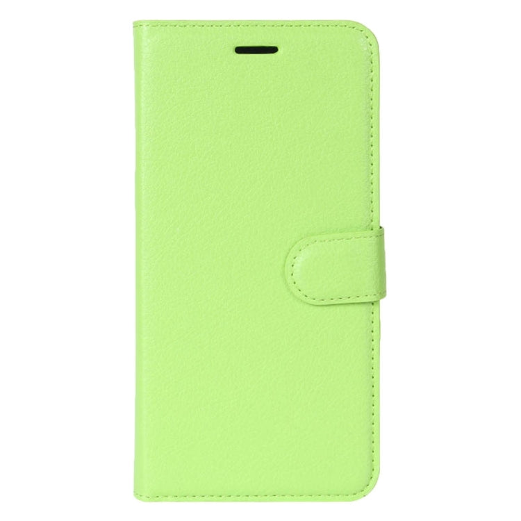 For Motorola Moto E4 (US Version) Litchi Texture Horizontal Flip Leather Case with Holder & Card Slots & Wallet