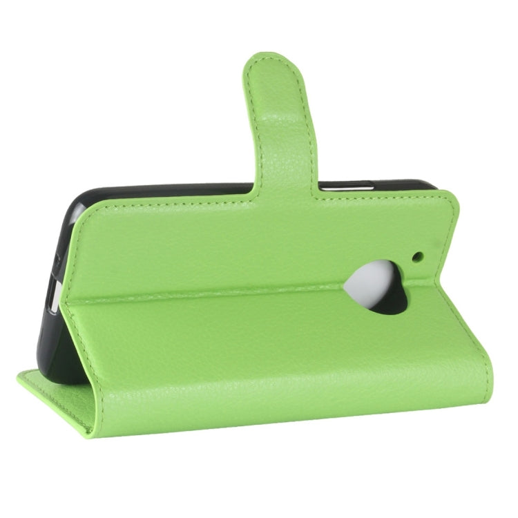 For Motorola Moto E4 (US Version) Litchi Texture Horizontal Flip Leather Case with Holder & Card Slots & Wallet