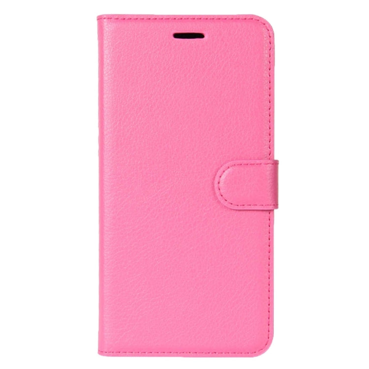 For Motorola Moto E4 (US Version) Litchi Texture Horizontal Flip Leather Case with Holder & Card Slots & Wallet