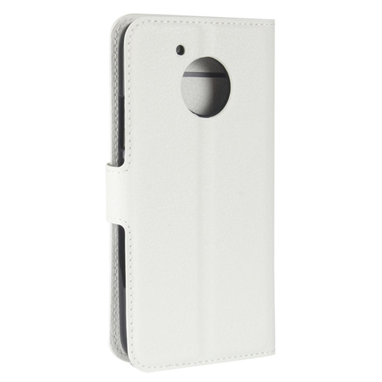 For Motorola Moto E4 (US Version) Litchi Texture Horizontal Flip Leather Case with Holder & Card Slots & Wallet