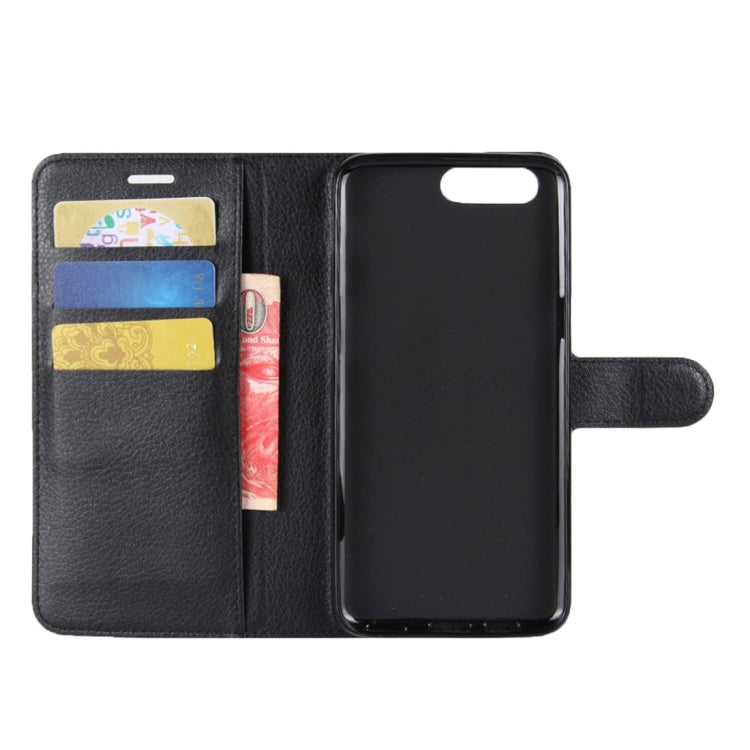 For Asus Zenfone 4 Max ZC554KL Litchi Texture Horizontal Flip Leather Case with Holder & Card Slots & Wallet