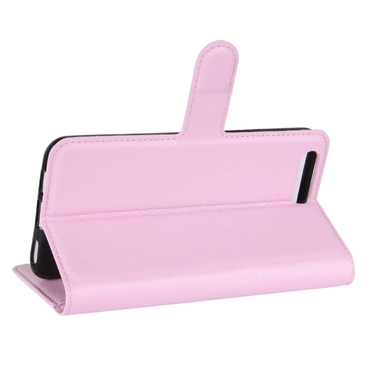 For Asus Zenfone 4 Max ZC554KL Litchi Texture Horizontal Flip Leather Case with Holder & Card Slots & Wallet