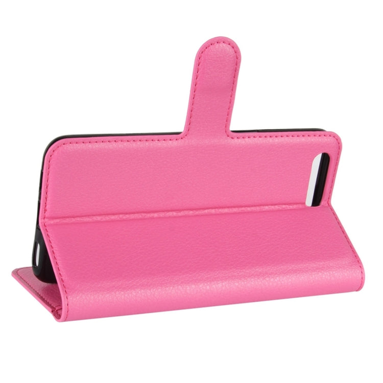 For Asus Zenfone 4 Max ZC554KL Litchi Texture Horizontal Flip Leather Case with Holder & Card Slots & Wallet