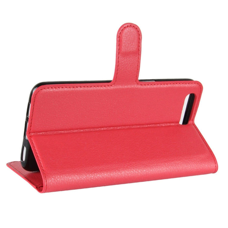 For Asus Zenfone 4 Max ZC554KL Litchi Texture Horizontal Flip Leather Case with Holder & Card Slots & Wallet