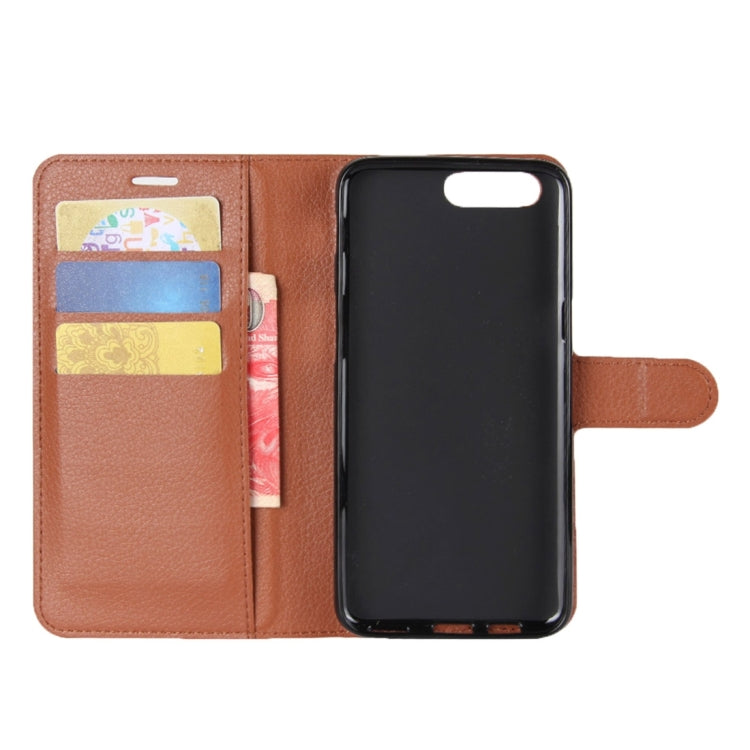 For Asus Zenfone 4 Max ZC554KL Litchi Texture Horizontal Flip Leather Case with Holder & Card Slots & Wallet