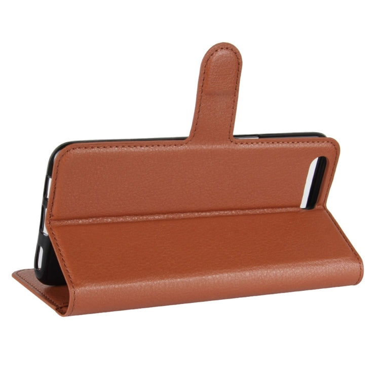 For Asus Zenfone 4 Max ZC554KL Litchi Texture Horizontal Flip Leather Case with Holder & Card Slots & Wallet