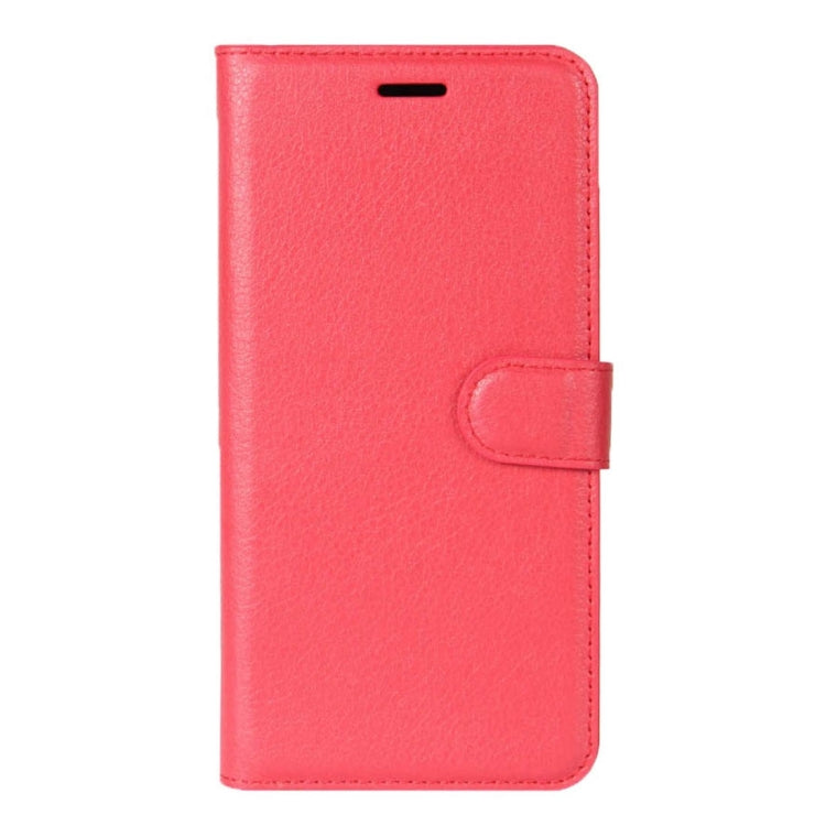 For LG Q6 Litchi Texture Horizontal Flip Leather Case with Holder & Card Slots & Wallet
