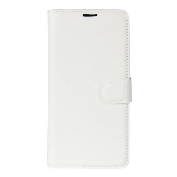 For Huawei Enjoy 7 Litchi Texture Horizontal Flip Leather Case with Holder & Card Slots & Wallet