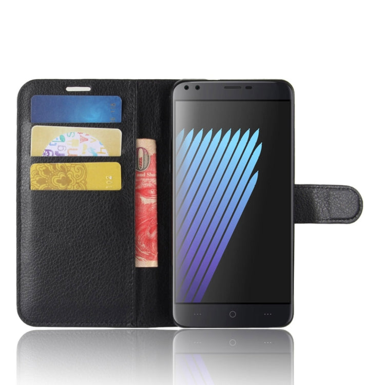 For DOOGEE X30 / X30L Litchi Texture Horizontal Flip Leather Case with Holder & Card Slots & Wallet