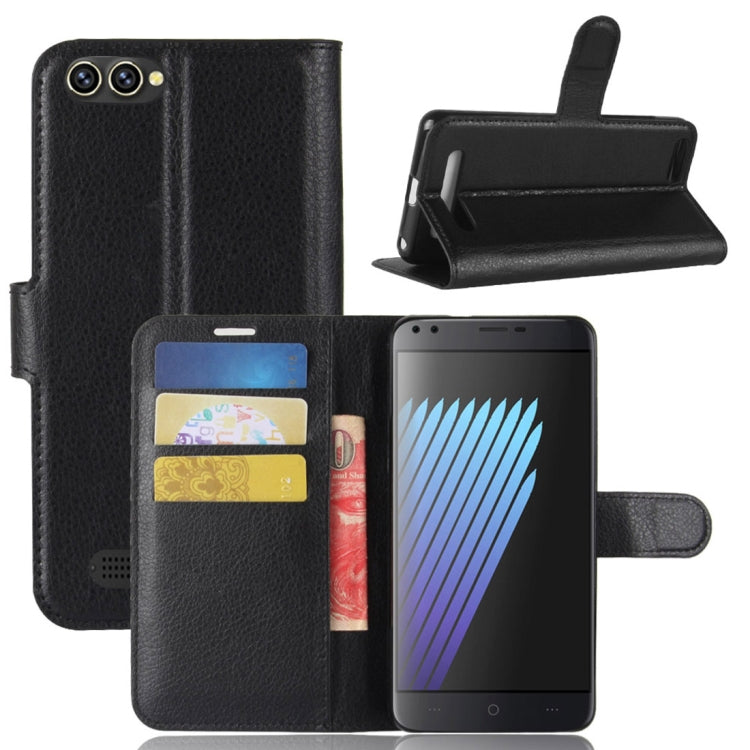 For DOOGEE X30 / X30L Litchi Texture Horizontal Flip Leather Case with Holder & Card Slots & Wallet