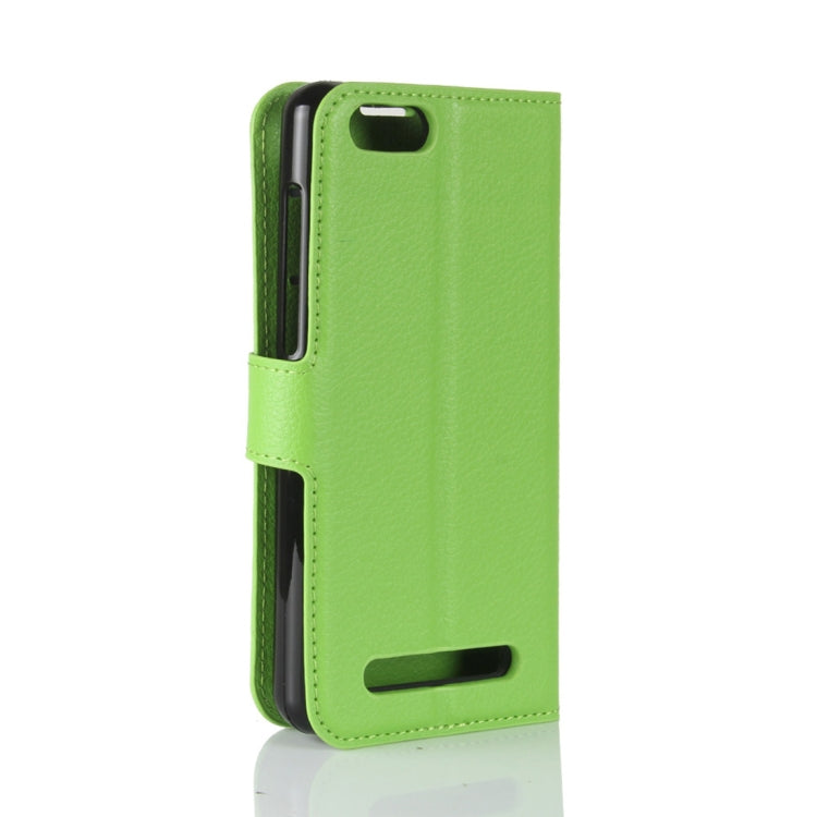 For DOOGEE X30 / X30L Litchi Texture Horizontal Flip Leather Case with Holder & Card Slots & Wallet