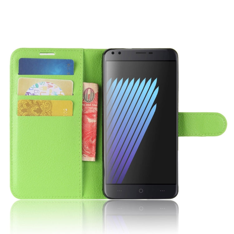 For DOOGEE X30 / X30L Litchi Texture Horizontal Flip Leather Case with Holder & Card Slots & Wallet