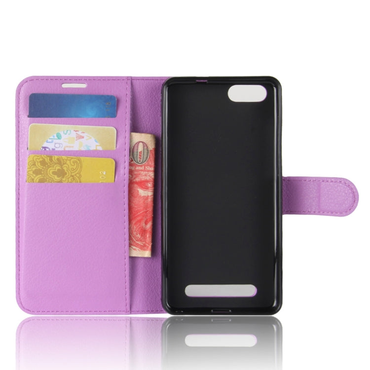 For DOOGEE X30 / X30L Litchi Texture Horizontal Flip Leather Case with Holder & Card Slots & Wallet