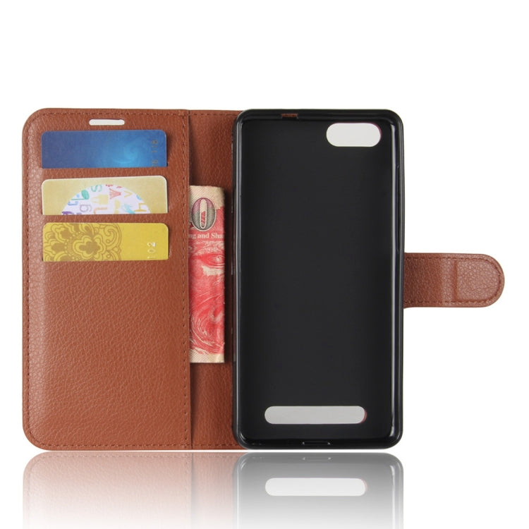 For DOOGEE X30 / X30L Litchi Texture Horizontal Flip Leather Case with Holder & Card Slots & Wallet