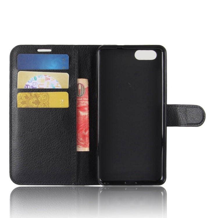 For Asus Zenfone 4 Max (ZC520KL) Litchi Texture Horizontal Flip Leather Case with Holder & Card Slots & Wallet