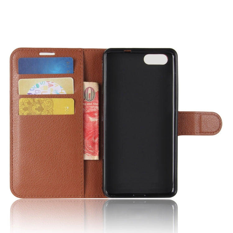For Asus Zenfone 4 Max (ZC520KL) Litchi Texture Horizontal Flip Leather Case with Holder & Card Slots & Wallet