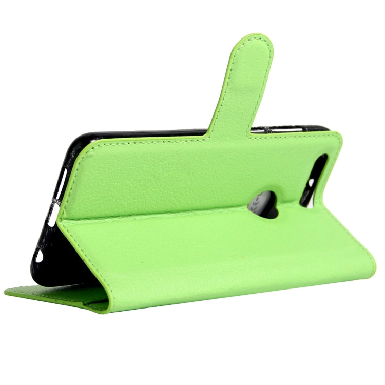 For Huawei Honor 8 Litchi Texture Horizontal Flip Leather Case with Magnetic Buckle & Holder & Card Slots & Wallet