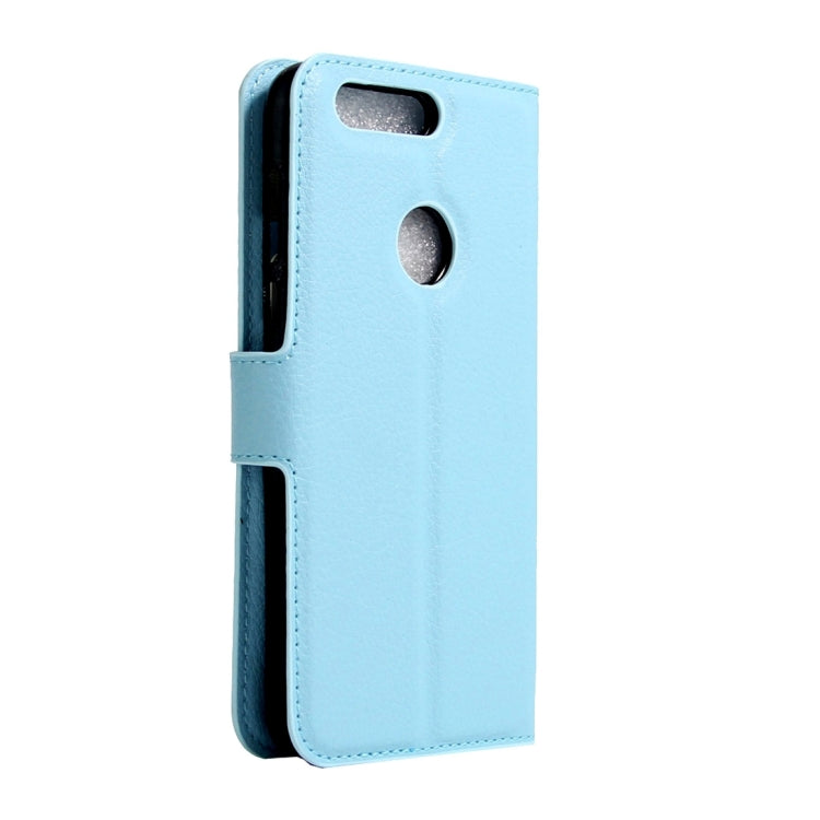 For Huawei Honor 8 Litchi Texture Horizontal Flip Leather Case with Magnetic Buckle & Holder & Card Slots & Wallet
