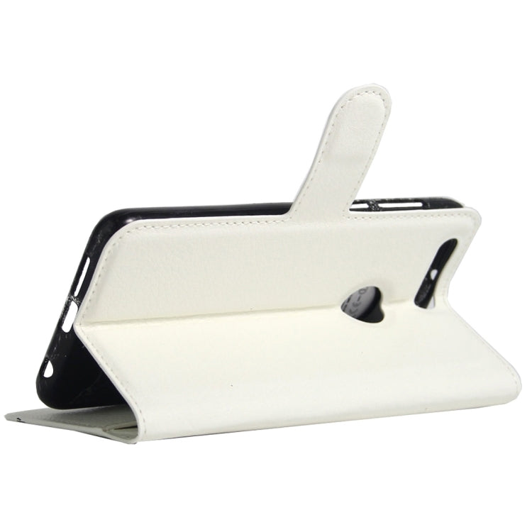 For Huawei Honor 8 Litchi Texture Horizontal Flip Leather Case with Magnetic Buckle & Holder & Card Slots & Wallet